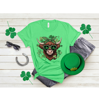 SHAMROCK HIGHLAND COW